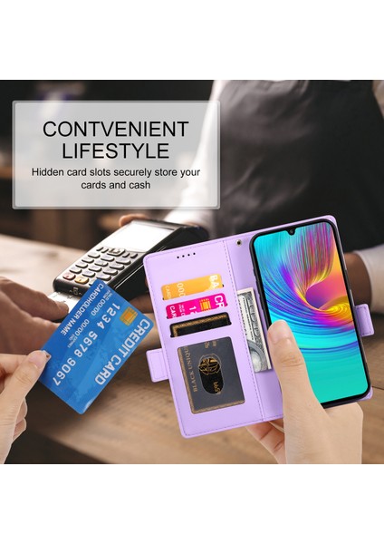 Samsung Galaxy A16 Standlı Pu Deri Cüzdan Telefon Kılıfı (Yurt Dışından) indirimleri