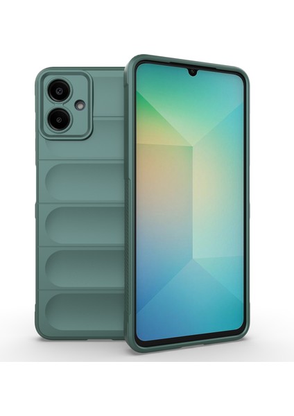 Samsung Galaxy A06 Anti-Drop Yumuşak Tpu Telefon Arka Kapak (Yurt Dışından)