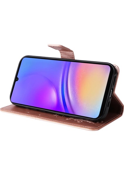 Samsung Galaxy A06 Deri Cüzdan Telefon Kılıfı (Yurt Dışından)