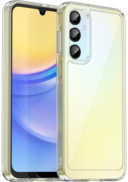 Samsung Galaxy A16 Darbeye Dayanıklı Kılıf Tpu + Akrilik Koruyucu Şeffaf Telefon Kapağı (Yurt Dışından)