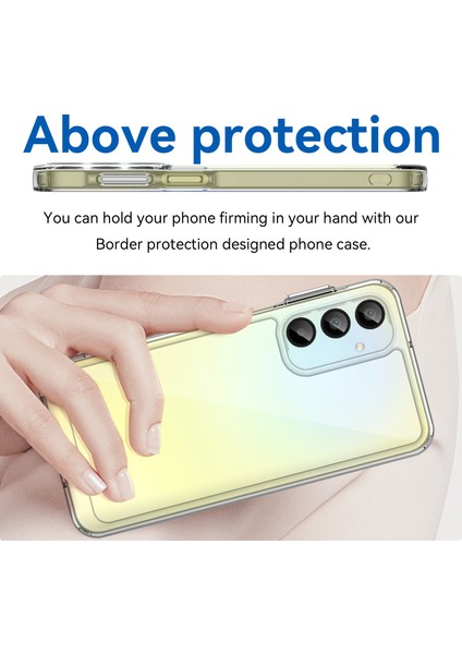 Samsung Galaxy A16 Darbeye Dayanıklı Kılıf Tpu + Akrilik Koruyucu Şeffaf Telefon Kapağı (Yurt Dışından) fırsatları