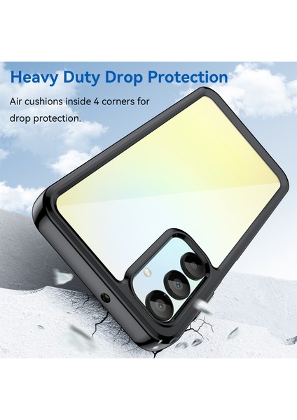 Samsung Galaxy A16 Darbeye Dayanıklı Kılıf Tpu + Akrilik Koruyucu Şeffaf Telefon Kapağı (Yurt Dışından) modelleri