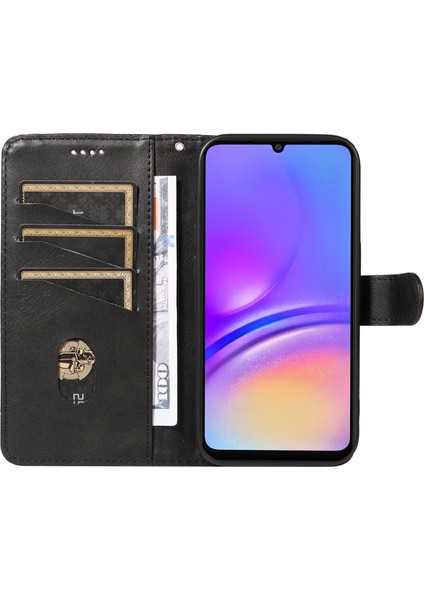 Samsung Galaxy A06 Flip Cüzdan Deri Telefon Kılıfı (Yurt Dışından)