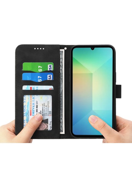 Samsung Galaxy A06 Deri Cüzdan Telefon Kılıfı (Yurt Dışından) fiyatları
