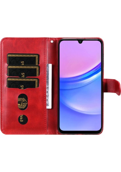 Samsung Galaxy A16 Fermuarlı Cüzdan Buzağı Dokulu Pu Deri Telefon Kılıfı (Yurt Dışından) modelleri