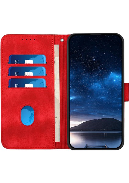 Samsung Galaxy A06 Deri Cüzdan Telefon Kılıfı (Yurt Dışından)