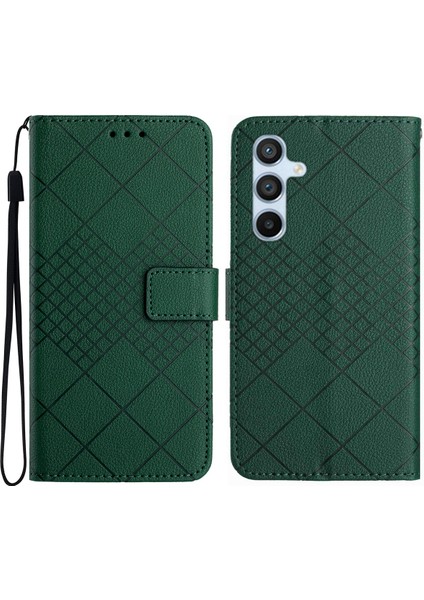 Samsung Galaxy A16 Cüzdan Pu Deri Flip Folyo Telefon Kapağı (Yurt Dışından)