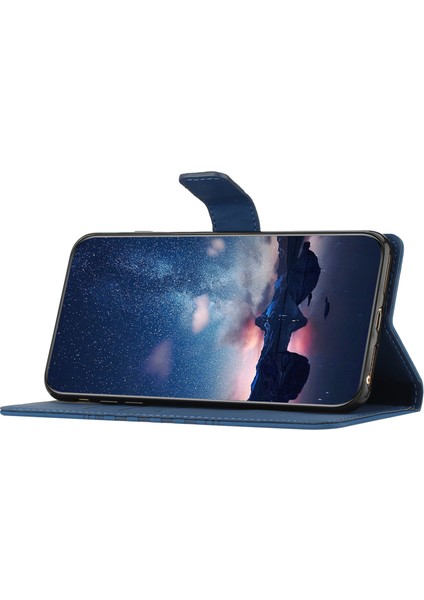 Samsung Galaxy A16 Eşkenar Dörtgen Deri Yatay Çevirmeli Telefon Kapağı (Yurt Dışından) indirimleri