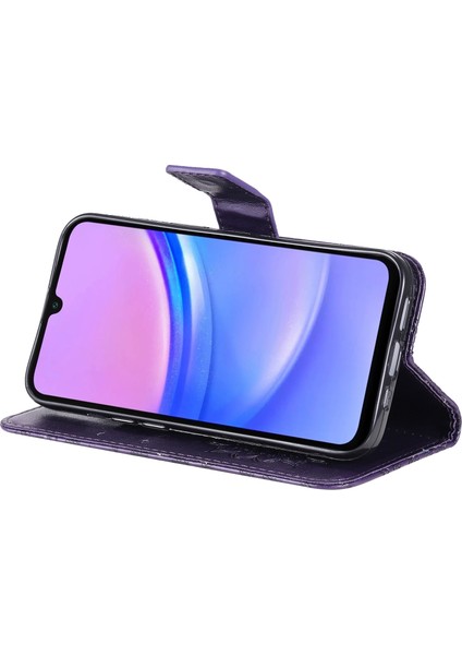 Samsung Galaxy A16 Deri Cüzdan Folyo Telefon Kılıfı (Yurt Dışından)