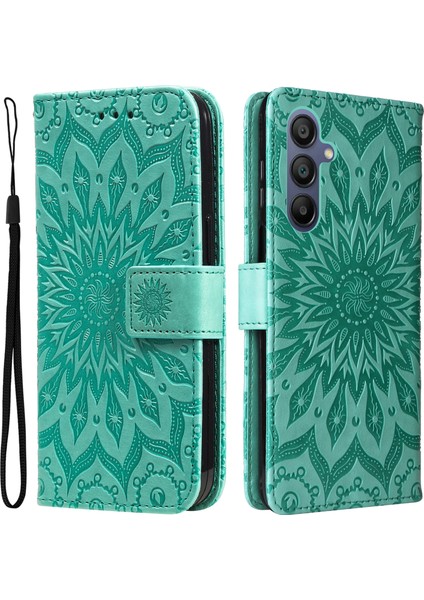 Samsung Galaxy A16 Deri Cüzdan Folyo Telefon Kılıfı (Yurt Dışından)