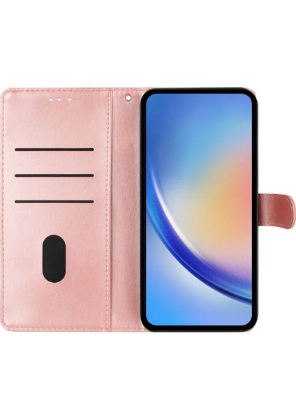 Samsung Galaxy A06 Cüzdan Telefon Deri Kapak Çevirin (Yurt Dışından)