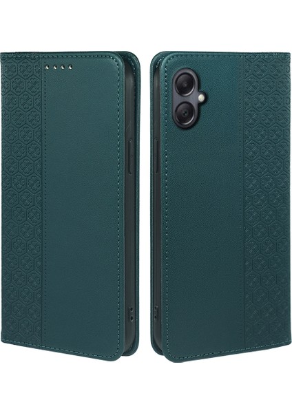 Samsung Galaxy A06 Deri Kapaklı Telefon Kılıfı Standlı Cüzdan (Yurt Dışından)