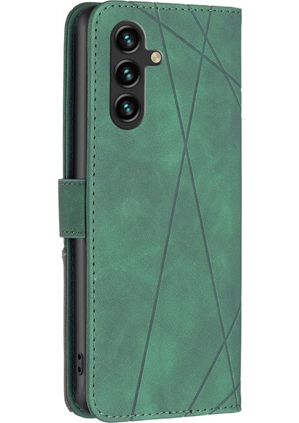 Samsung Galaxy A16 Geometri Hattı Pu Deri Telefon Kılıfı (Yurt Dışından) indirimleri