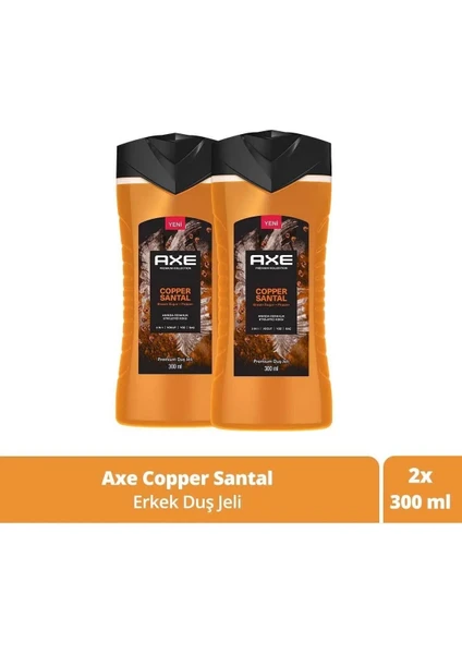 Premium Collection Duş Jeli Copper Santal 300 ml x 2 Adet