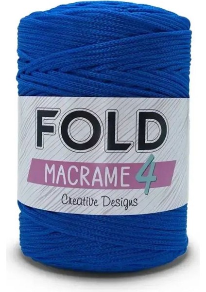 Yarn Makrome No:4 - 240 Polyester Makrome Ipi 2 mm - 200 gr -230 M Supla Ip Çanta Ipi