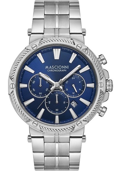 M.1.1230.03 Fonksiyonlar Aktif Chronograph Metal Erkek Kol Saati