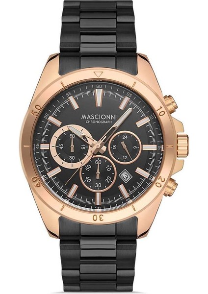 M.1.2151.05 Fonksiyonlar Aktif Chronograph Siyah Erkek Kol Saati