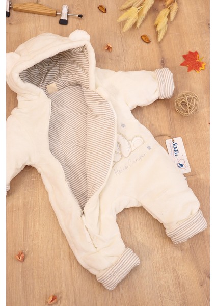 Kız Erkek Bebek Ayıcık Figürlü Welsoft Peluş Astronot Bebek Tulum STL6778 fiyatları