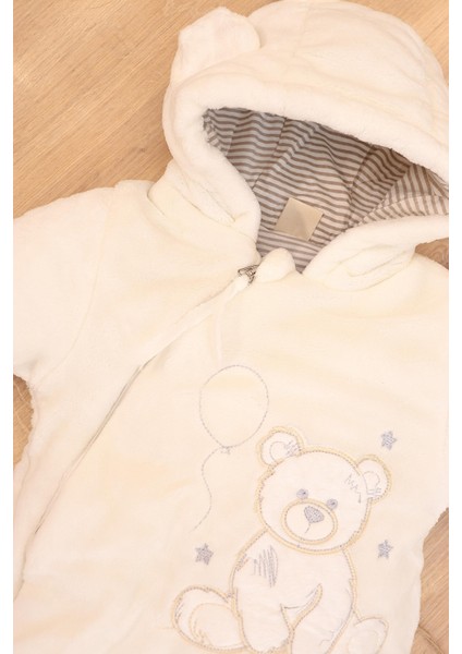 Kız Erkek Bebek Ayıcık Figürlü Welsoft Peluş Astronot Bebek Tulum STL6778 fırsatları