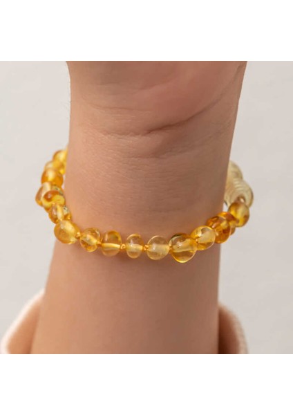 Bebek Damla Kehribar Bileklik indirimleri