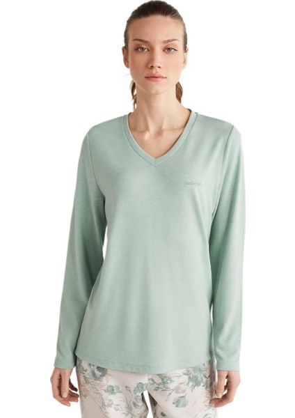 Catherines Kadın Yeşil Pijama Takım 2600 modelleri