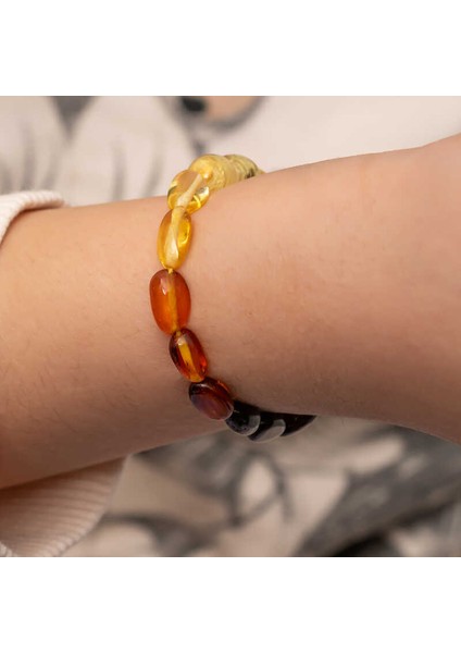 Bebek Damla Kehribar Bileklik indirimleri