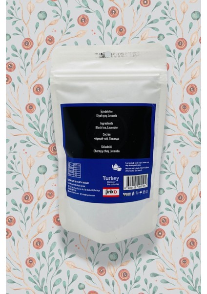 Lavantalı Siyah Seylan Çayı 50 gram - Doğal Yapraklar fiyatları