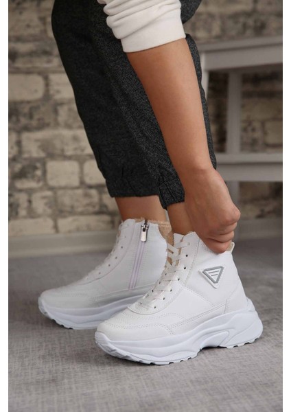 Bayan Bağcıklı Spor Bot BEYAZ