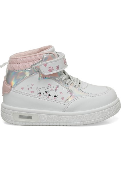 Drep Hı B 4pr Beyaz Kız Çocuk High Sneaker