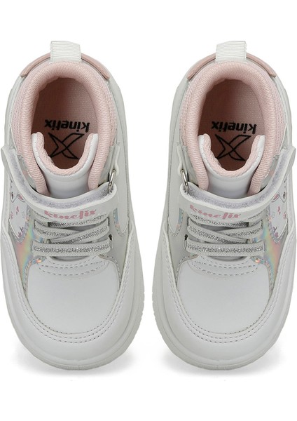 Drep Hı B 4pr Beyaz Kız Çocuk High Sneaker