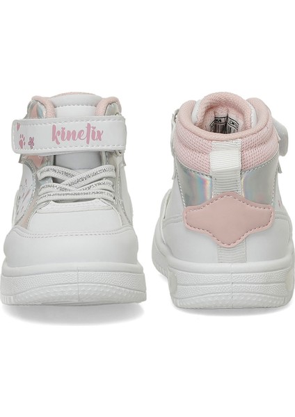 Drep Hı B 4pr Beyaz Kız Çocuk High Sneaker