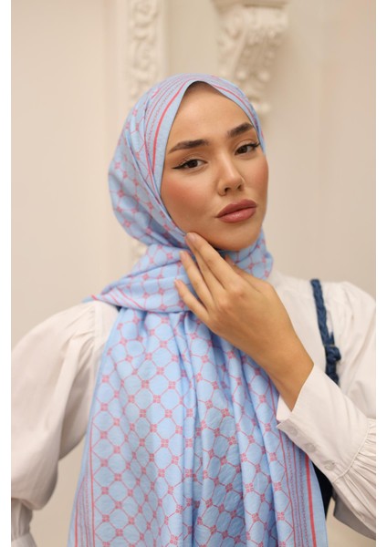 Olinda Şal 49005-08 Mavi, Mercan modelleri