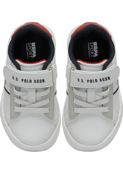 U.S. Polo Assn. Travıs Jr 4pr Beyaz Erkek Çocuk Sneaker