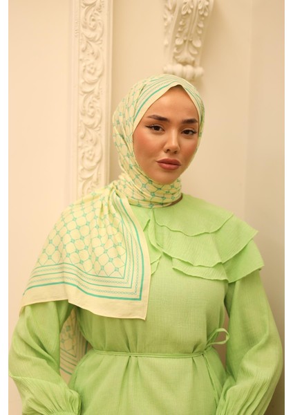 Olinda Şal 49005-13 Sarı, Biskay Yeşili fırsatları