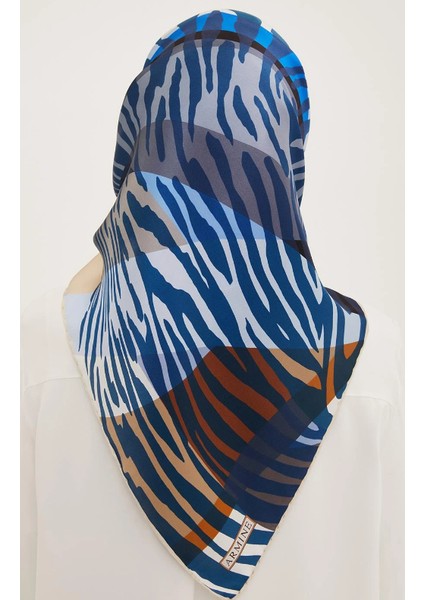 Nostalji Sura İpek 8950 - 04 Mavi - Beyaz modelleri