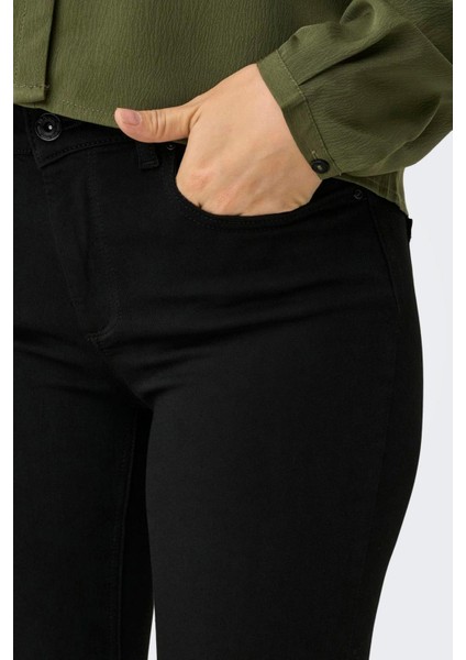 15319482 Onlblush Mıd Sk 4everblk Dnm SOO796 Noos Kadın Jean Pantolon