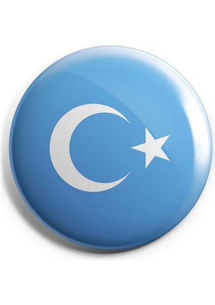 Major Selection Doğu Türkistan Iğneli Çanta Rozeti
