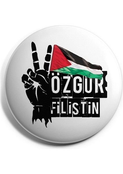 Major Selection Özgür Filistin Iğneli Çanta Rozeti