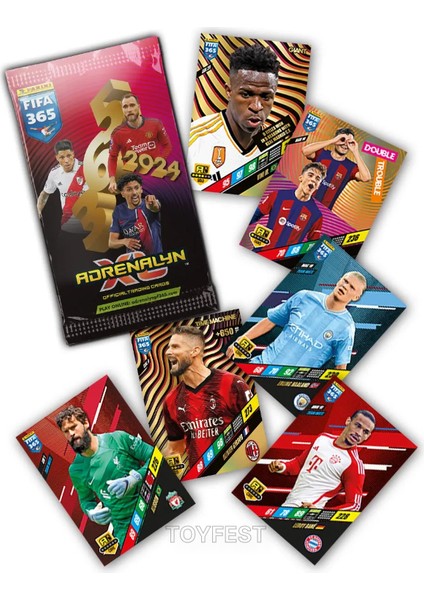 Panini Adrenalyn Fifa 365 - 2024 Tcg Mega Başlangıç Paketi Futbolcu Kartları Dergi Albümü