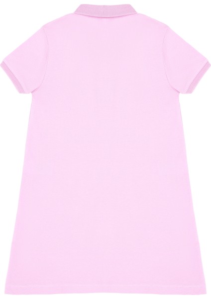 U.S. Polo Assn. Kız Çocuk Pembe Örme Elbise 50288076-VR041