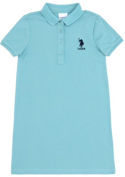 U.S. Polo Assn. Kız Çocuk Mint Örme Elbise 50288076-VR090