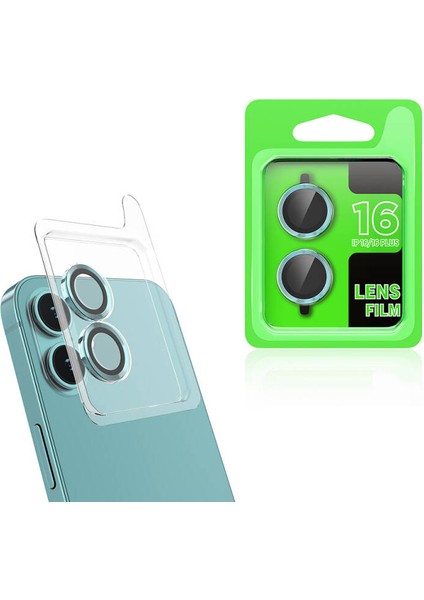 iPhone 16 Lens Protector Cl-07 Kamera Lens Koruyucu