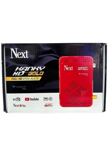 Kanky Hd Gold Full Hd Alıcısı (2024 Ip -Usb Wifi Destekli)