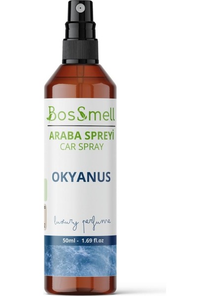 Okyanus Araba Parfümü Spreyi 50 ml