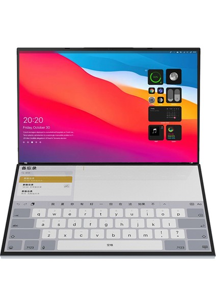 DS16 Plus 16+ 16 Inç I7 12.nesil 64GB Ram 1 Tb SSD Çift Ekranlı Dokunmatik Laptop Dizüstü Bilgisayar