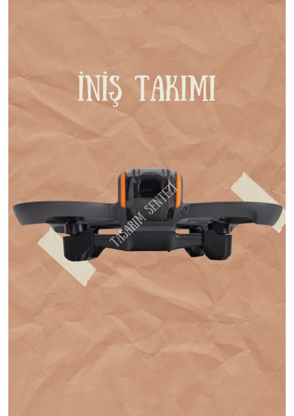 Dji Avata 2 Drone Uyumlu Iniş Takımı V2 Koruma Ayak Aksesuar Aparat Güvenlik Kırmızı fırsatları
