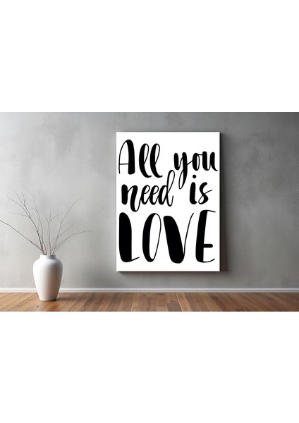 Aşk ( Love ) Temalı Kanvas Tablo 45