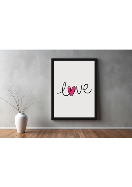 Aşk ( Love ) Temalı Kanvas Tablo 40