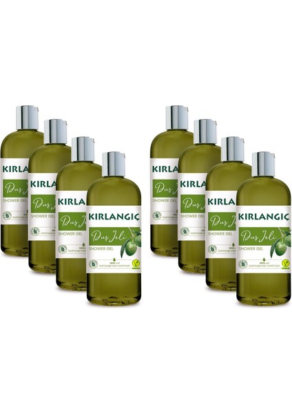 400 ml Zeytinyağlı Duş Jeli * 8 Adet