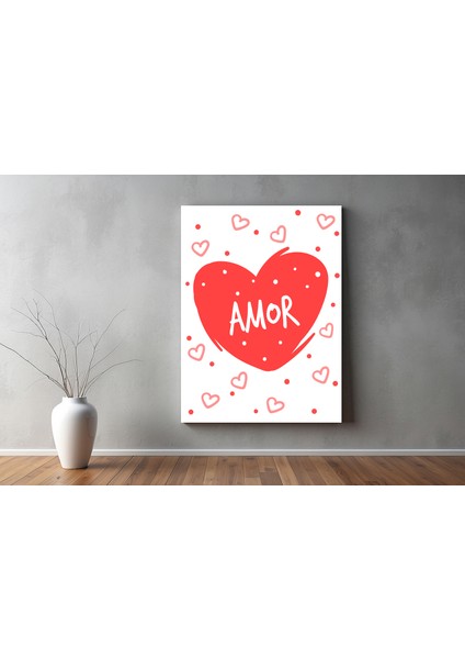 Aşk ( Love ) Temalı Kanvas Tablo 14